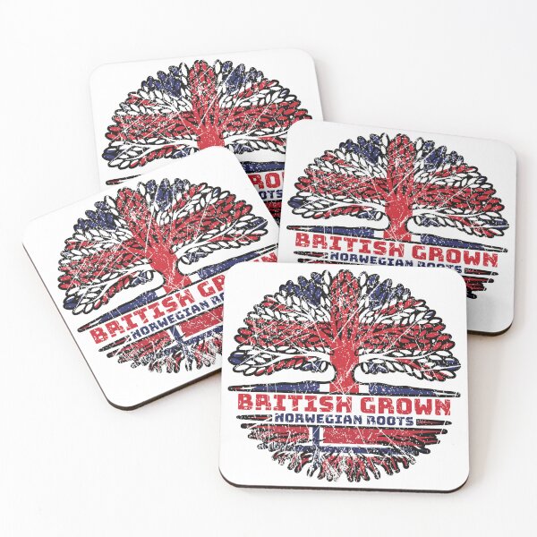 Item preview, Norway Norwegian Uk United Kingdom British Tree Roots Flag designed and sold by FlagX.