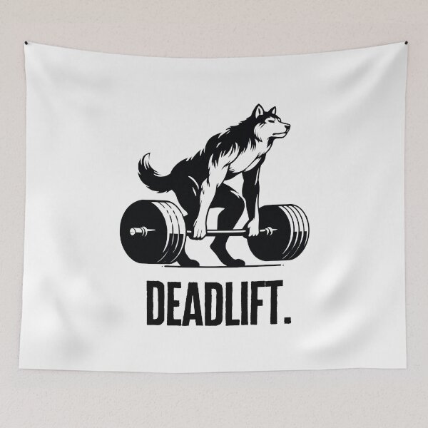 Item preview, Wolf Deadlift | Gym Enthusiast designed and sold by Weknes.
