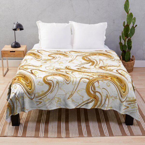 Item preview, Royal Gold Liquid Pattern designed and sold by BirdBrew.