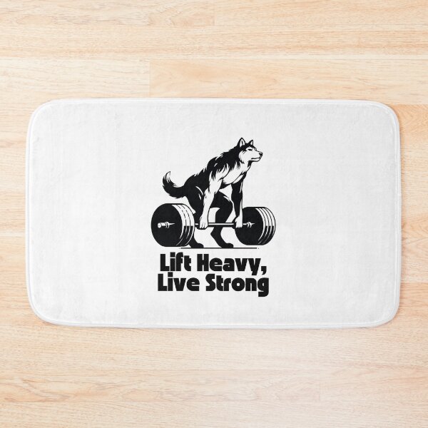 Item preview, Wolf Deadlift | Lift Heavy, Live Strong designed and sold by Weknes.