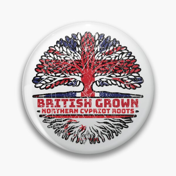 Item preview, Northern Cyprus Northern Cypriot British UK Tree Roots Flag designed and sold by FlagX.