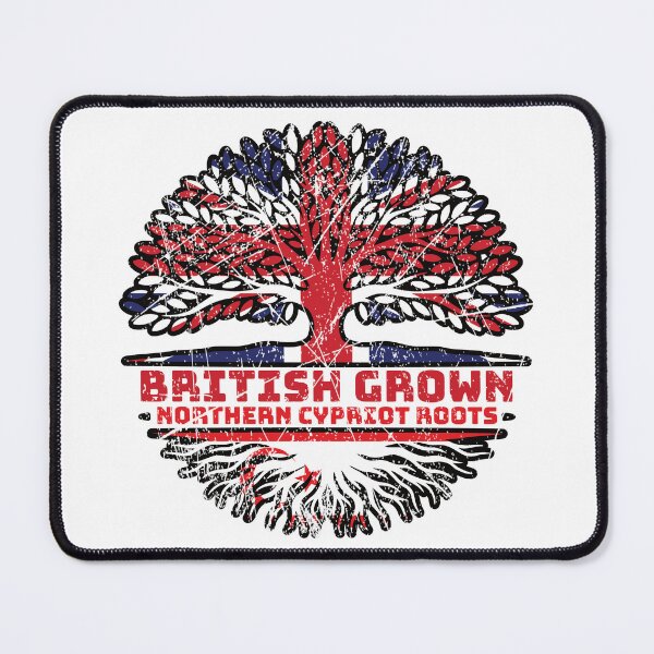 Item preview, Northern Cyprus Northern Cypriot British UK Tree Roots Flag designed and sold by FlagX.