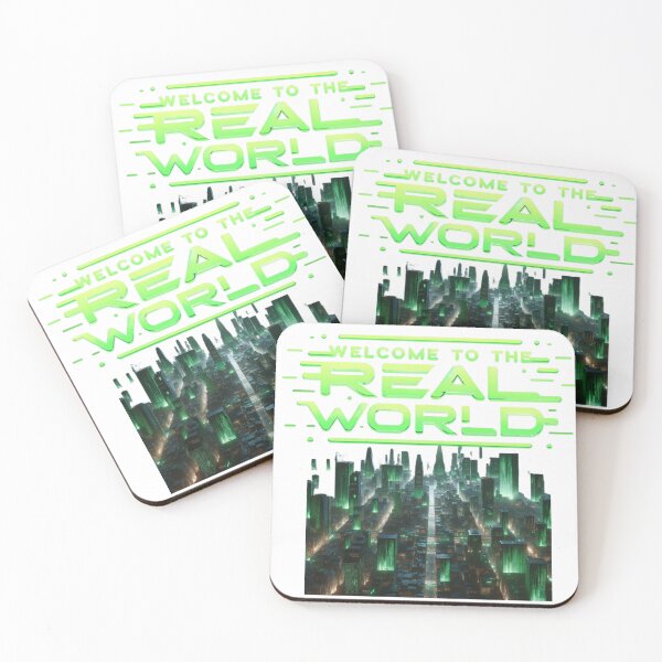 Item preview, Welcome To The Real World designed and sold by KriticalDesigns.