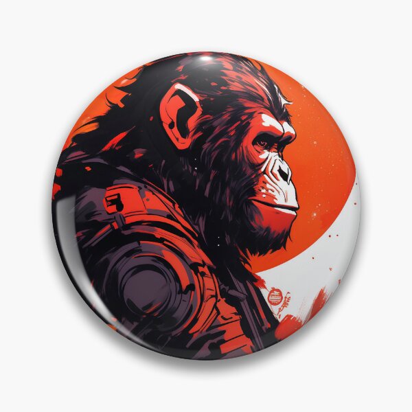 Item preview, Apes graffiti sticker designed and sold by 5minArtStudio.