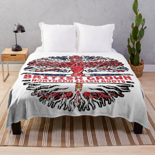 Item preview, Northern Ireland Irish Ulster Uk United Kingdom British Tree Roots Flag designed and sold by FlagX.