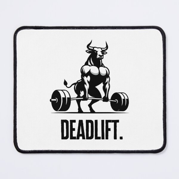 Artikelvorschau, Bull Deadlift | Fitnessstudio-Enthusiast entworfen und verkauft von Weknes.