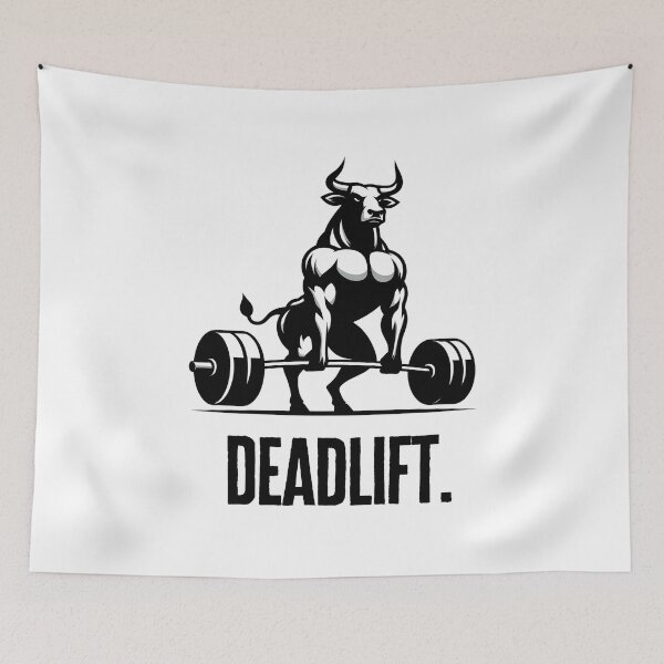 Item preview, Bull Deadlift | Gym Enthusiast designed and sold by Weknes.