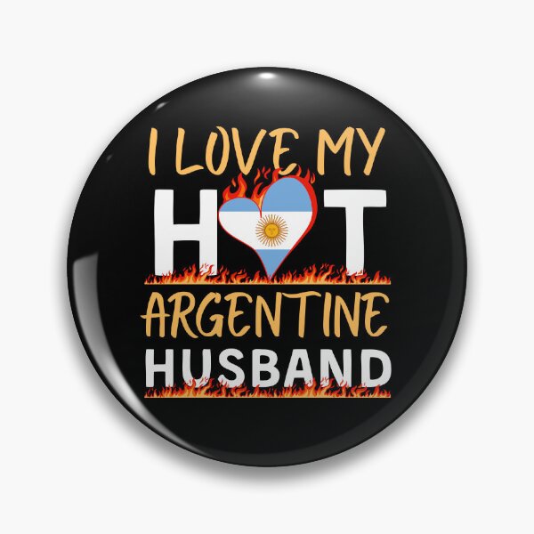 Artikelvorschau, Heißer argentinischer Ehemann Argentinien Flagge Liebe entworfen und verkauft von Betsytiptoe.