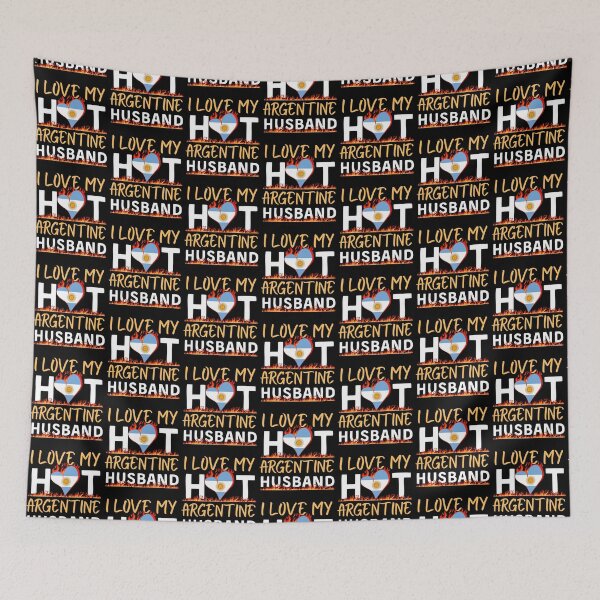 Item preview, Hot Argentine Husband Argentina Flag Love designed and sold by Betsytiptoe.
