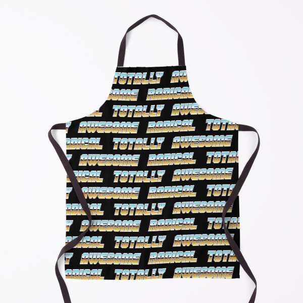 Item preview, Totally Awesome Radical - Chrome Text on Black designed and sold by littlearrow.