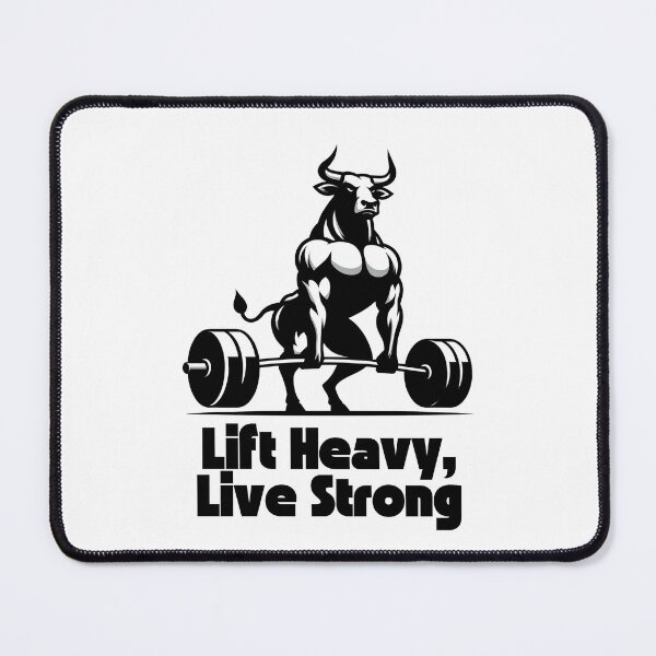 Artikelvorschau, Bull Deadlift | Hebe schwer, lebe stark entworfen und verkauft von Weknes.