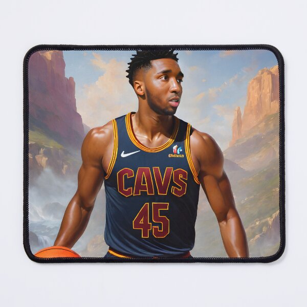 Item preview, Donovan Mitchell oil painting. designed and sold by Jhawkshop.