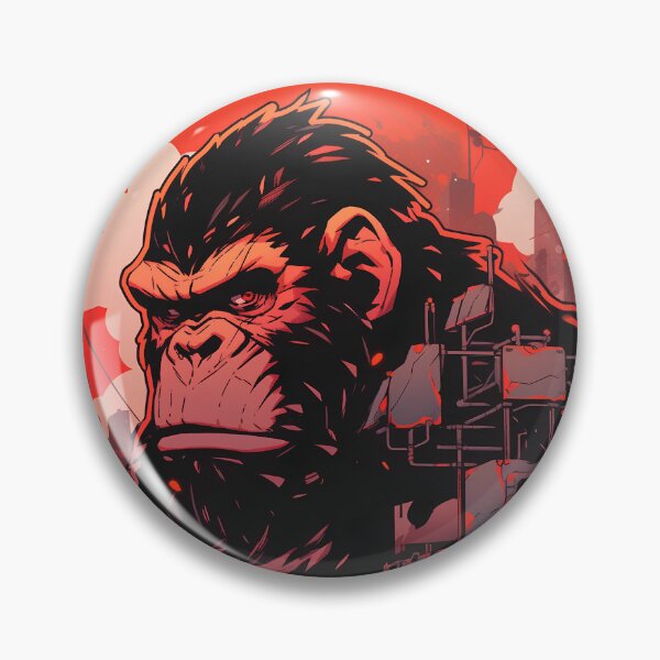 Item preview, Apes graffiti sticker designed and sold by 5minArtStudio.