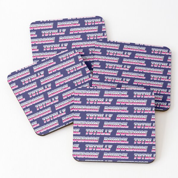 Item preview, Totally Awesome Radical - Chrome Text on Violet designed and sold by littlearrow.