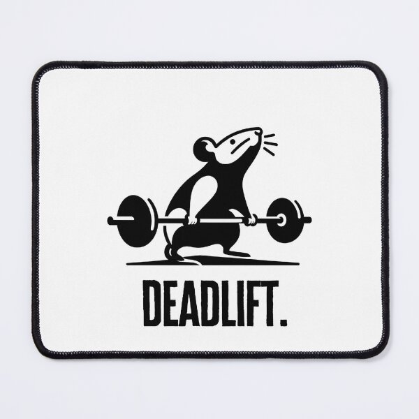 Item preview, Rat Deadlift | Gym Enthusiast designed and sold by Weknes.
