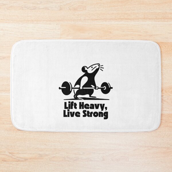 Item preview, Rat Deadlift | Lift Heavy, Live Strong designed and sold by Weknes.