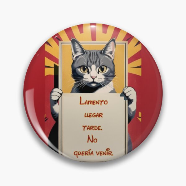 Item preview, Funny cat retro vintage poster designed and sold by La Loca.