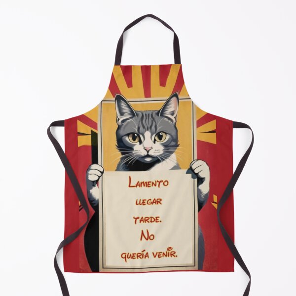Item preview, Funny cat retro vintage poster designed and sold by La Loca.