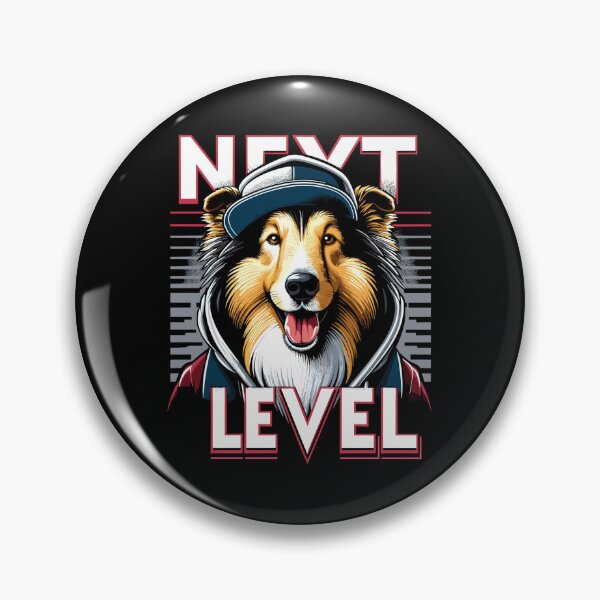 Item preview, Collie Next Level cool hip hop dog gift designed and sold by Pineapple-Tree.