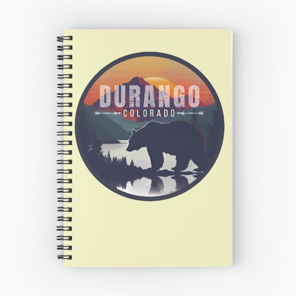 Item preview, Durango Colorado Retro Landscape designed and sold by Pati-Design.