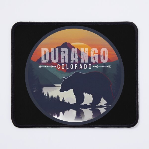 Item preview, Durango Colorado Retro Landscape designed and sold by Pati-Design.
