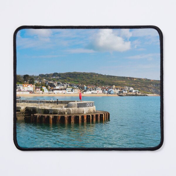 Item preview, A View of Lyme Regis from the Harbour designed and sold by Dorset Girl.