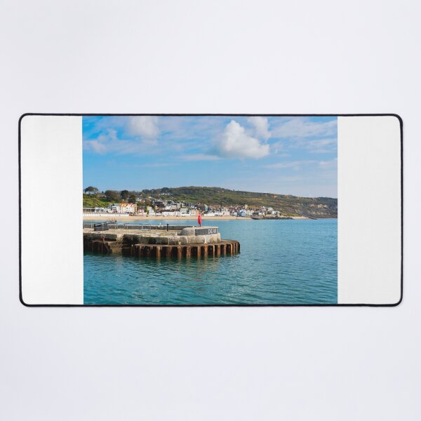 Item preview, A View of Lyme Regis from the Harbour designed and sold by Dorset Girl.