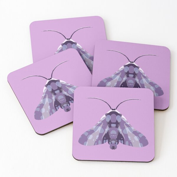 Item preview, Mournful Thyris Moth (Pink) designed and sold by okaymoose.