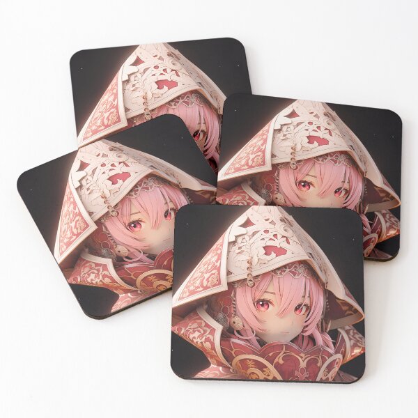 Item preview, Ornate Regal Elegant Pink Anime Girl designed and sold by bubblegoth.