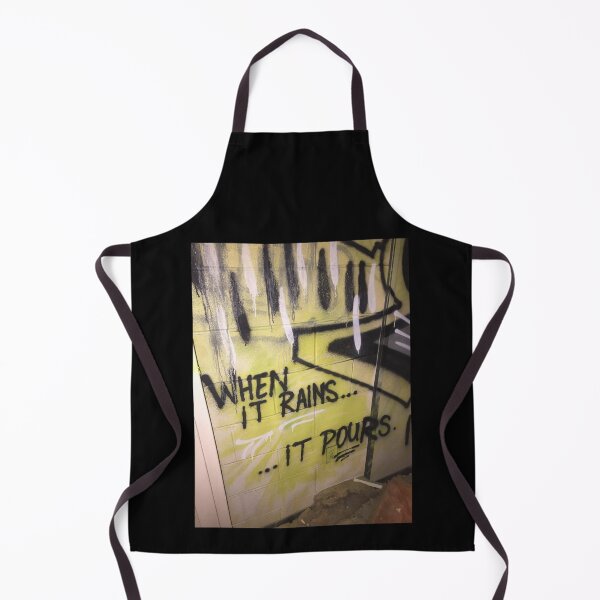 Item preview, When it rains it pours graffiti art designed and sold by LilyPadShop.