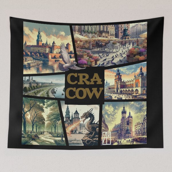 Item preview, POLISH CITY - CRACOW - TRAVEL -1 designed and sold by ArtProjectShop.