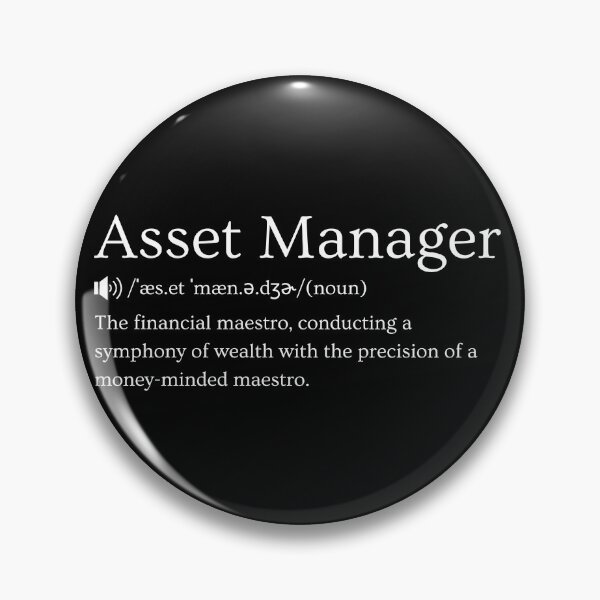Item preview, Asset Manager Funny Definition: Gift for Coworker, Friend or Special Someone | Perfect for Christmas, Birthday, or Just Because | Adding a Dash of Humor to the Finance World designed and sold by BrooklynRhodes.