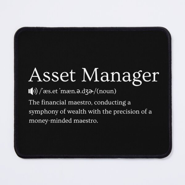 Item preview, Asset Manager Funny Definition: Gift for Coworker, Friend or Special Someone | Perfect for Christmas, Birthday, or Just Because | Adding a Dash of Humor to the Finance World designed and sold by BrooklynRhodes.