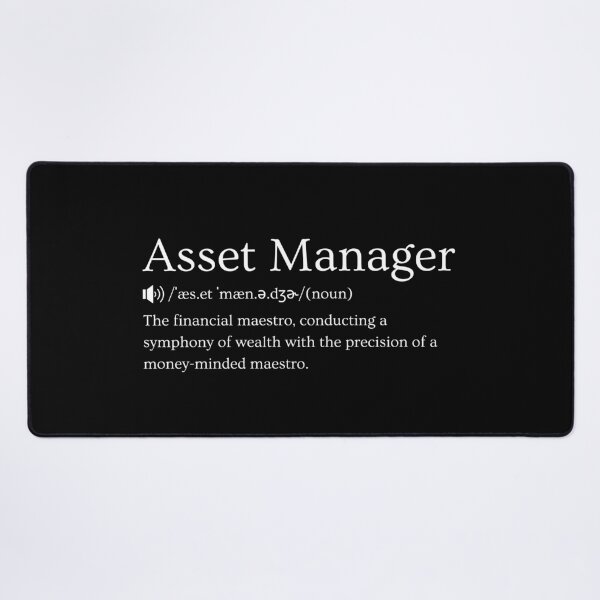 Item preview, Asset Manager Funny Definition: Gift for Coworker, Friend or Special Someone | Perfect for Christmas, Birthday, or Just Because | Adding a Dash of Humor to the Finance World designed and sold by BrooklynRhodes.