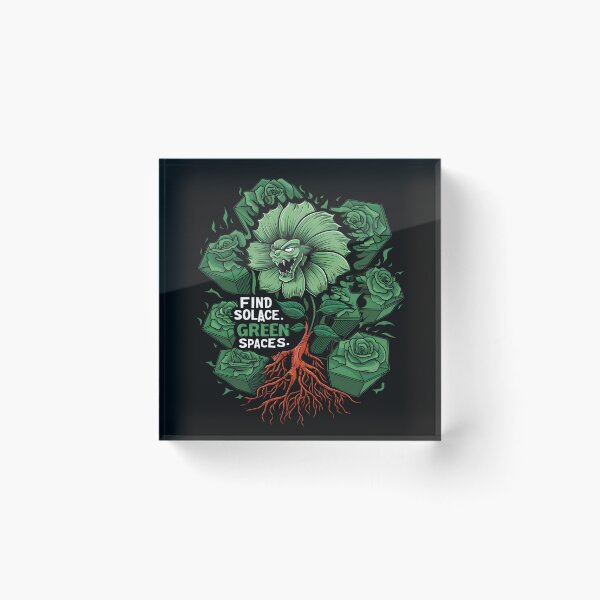 Item preview, Find Solace in Green Spaces designed and sold by IsmailMohammed0.