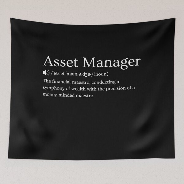 Item preview, Asset Manager Funny Definition: Gift for Coworker, Friend or Special Someone | Perfect for Christmas, Birthday, or Just Because | Adding a Dash of Humor to the Finance World designed and sold by BrooklynRhodes.