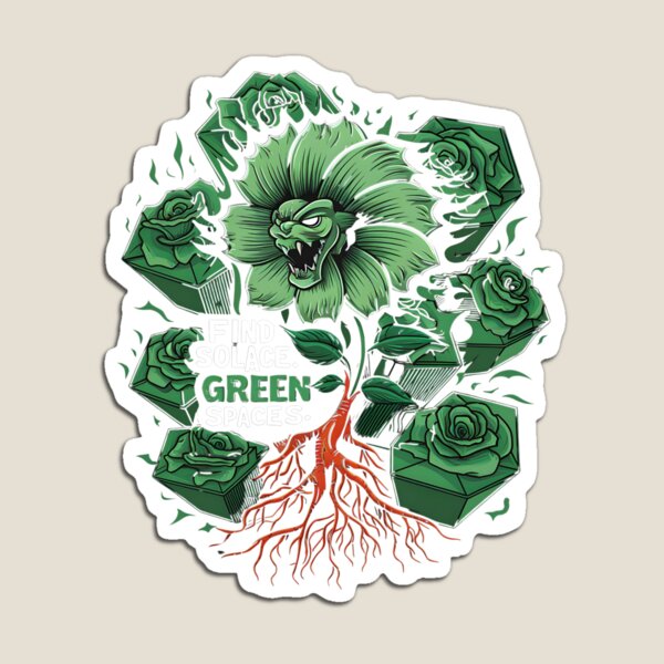 Item preview, Find Solace in Green Spaces designed and sold by IsmailMohammed0.
