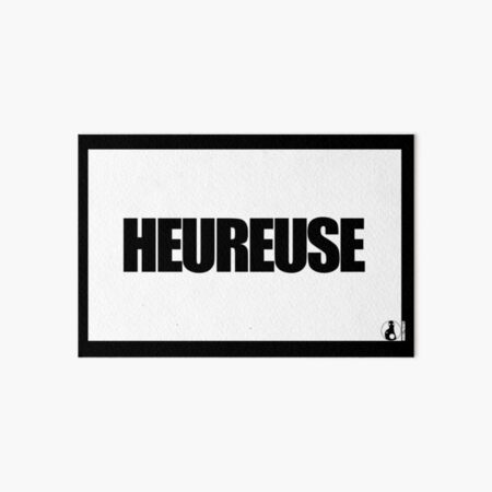 Aperçu de l'œuvre HEUREUSE créée et vendue par MobsProject.
