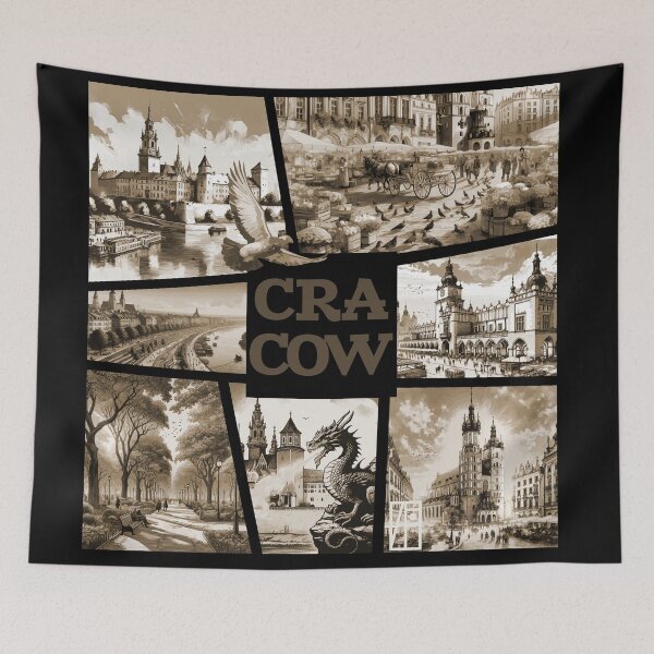 Item preview, POLISH CITY - CRACOW - TRAVEL -2 designed and sold by ArtProjectShop.