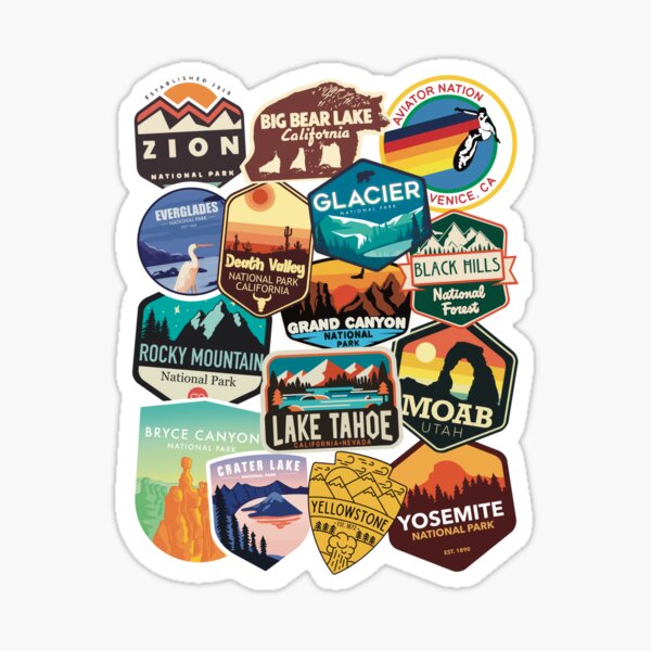 Item preview, State Parks designed and sold by Katherine Mandeville.