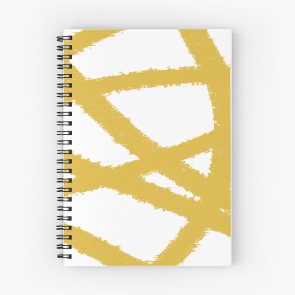 Item preview, Abstract Yellow White Curved lines pattern designed and sold by alczar.