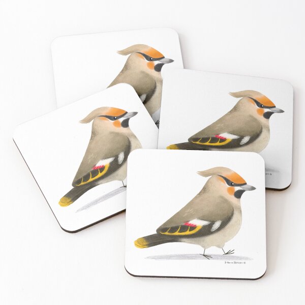 Item preview, Bohemian Waxwing designed and sold by julianamotzko.