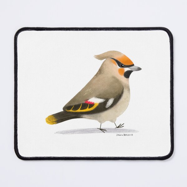 Item preview, Bohemian Waxwing designed and sold by julianamotzko.