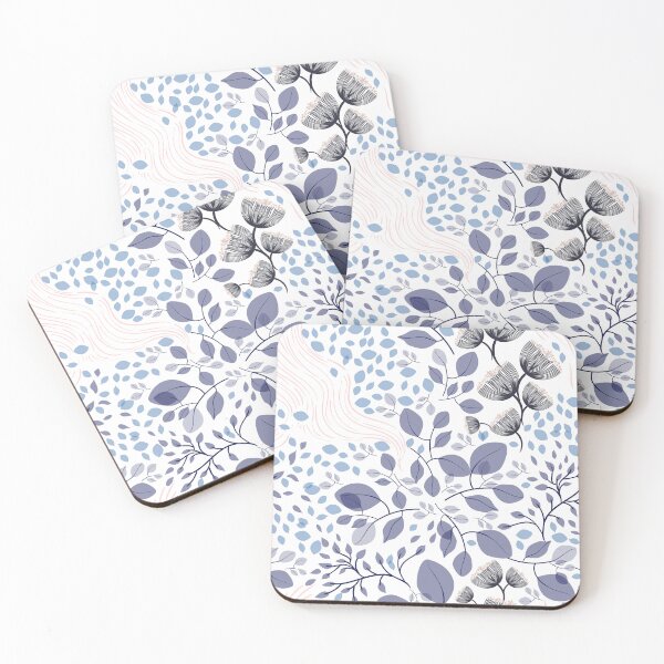 Item preview, Spring! - Floral pattern flat line vector art designed and sold by Andrea Longar.