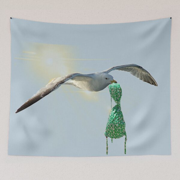 Item preview, GULL SPIRIT OF THE BEACH designed and sold by THE AMERICAN TEEVANGELIST.