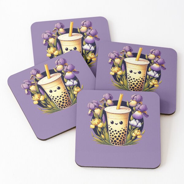 Item preview, Happy Bubble Tea designed and sold by FrictionMaxxing.