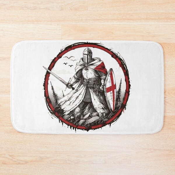 Item preview, Templar Knight with Sword and Shield Medieval designed and sold by Odd World.