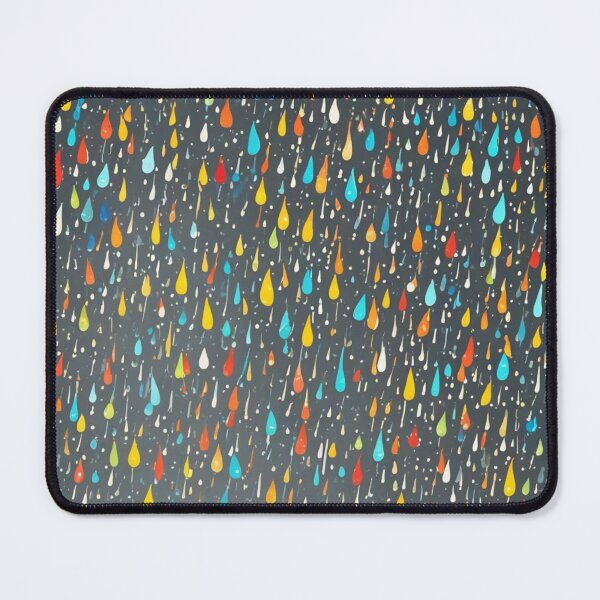 Item preview, Abstract Colorful Raindrop Pattern designed and sold by calibrit.