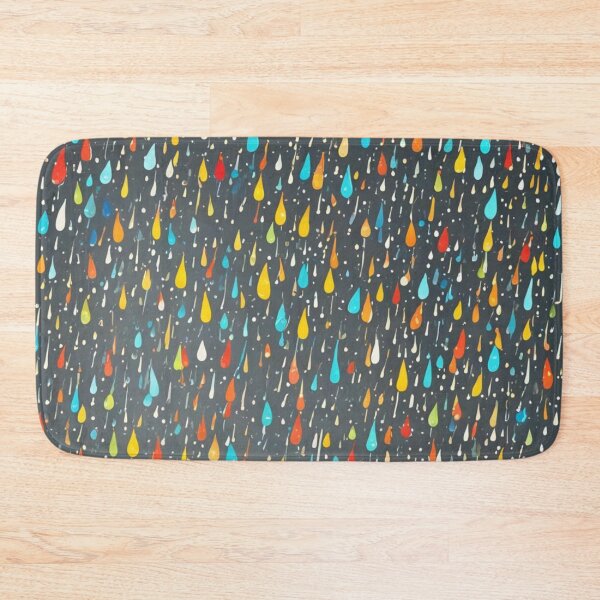 Item preview, Abstract Colorful Raindrop Pattern designed and sold by calibrit.