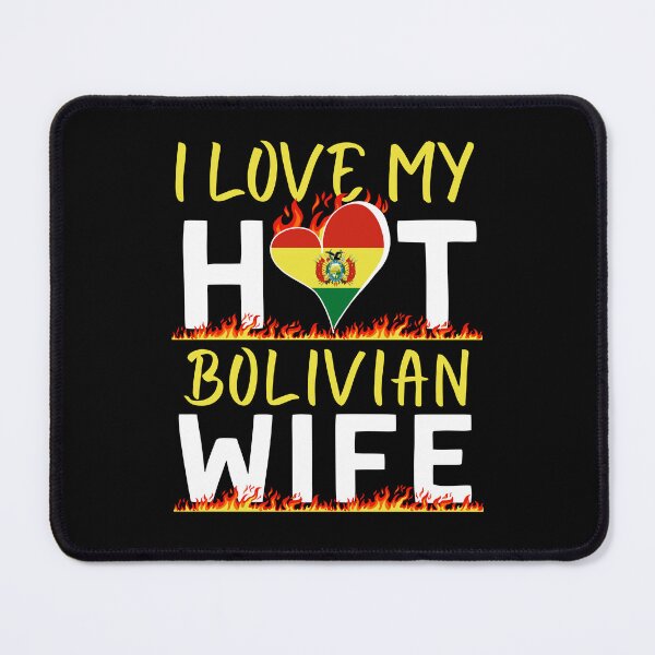Item preview, Hot Bolivian Wife Bolivia Flag Love designed and sold by Betsytiptoe.
